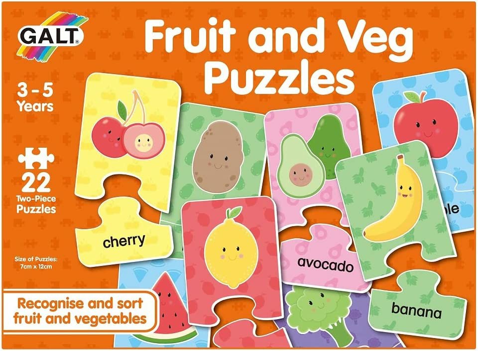 K1 Interview Toys | 1105599 Fruit And Veg Puzzles K1 Interview Toys K1 Interview Toys