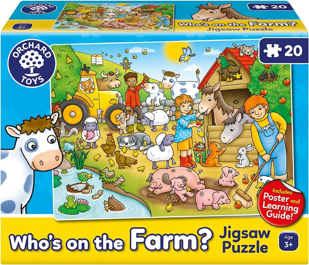 K1 Interview Toys | 302 20P Who’S On The Farm K1 Interview Toys K1 Interview Toys