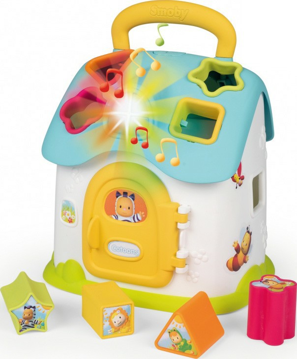 Musical Toys | 110435 Cotoons Shapes House Elect Musical Toys Musical Toys