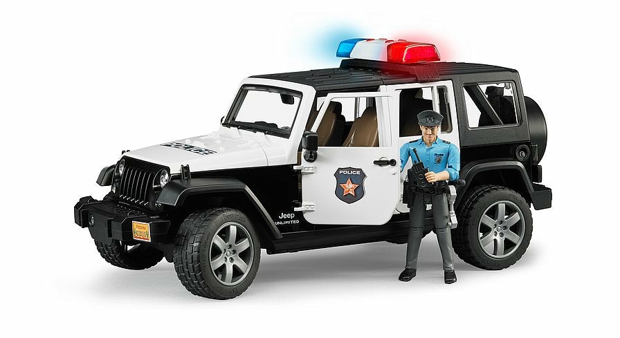 Play Vehicles | 2526 Jeep Wrangler Police Vehicle With Police & Accessories Play Vehicles Play Vehicles