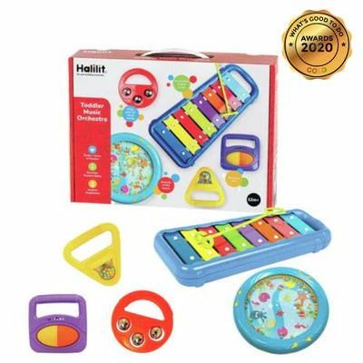 Pre-Nursery Interview Toys | 4001 Toddler Music Orchestra Gift Set (Colours Vary) Musical Toys Musical Toys