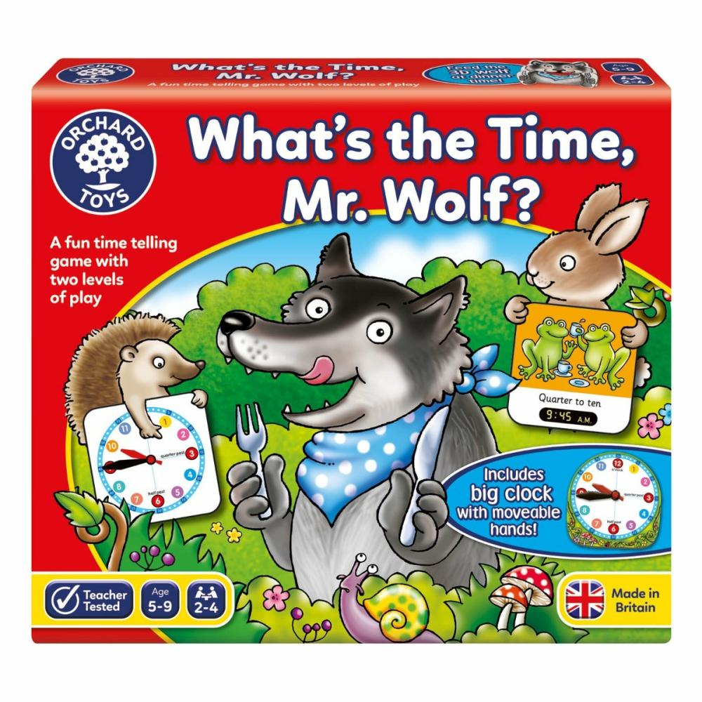 Puzzles & Games | 049 What’S The Time, Mr. Wolf ? Numbers & Counting Numbers & Counting