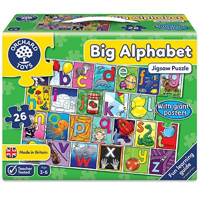 Puzzles & Games | 26 Piece Big Alphabet Jigsaw K1 Interview Toys K1 Interview Toys