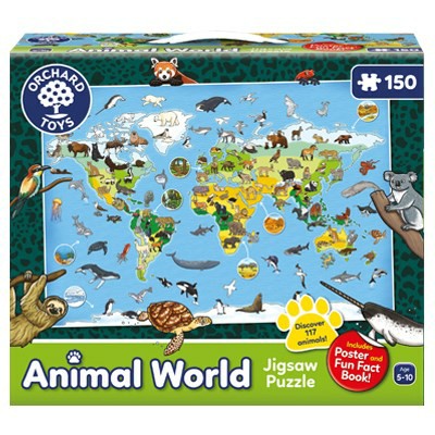 Puzzles & Games | 300 Animal World Jigsaw Puzzle Puzzles & Games Puzzles & Games