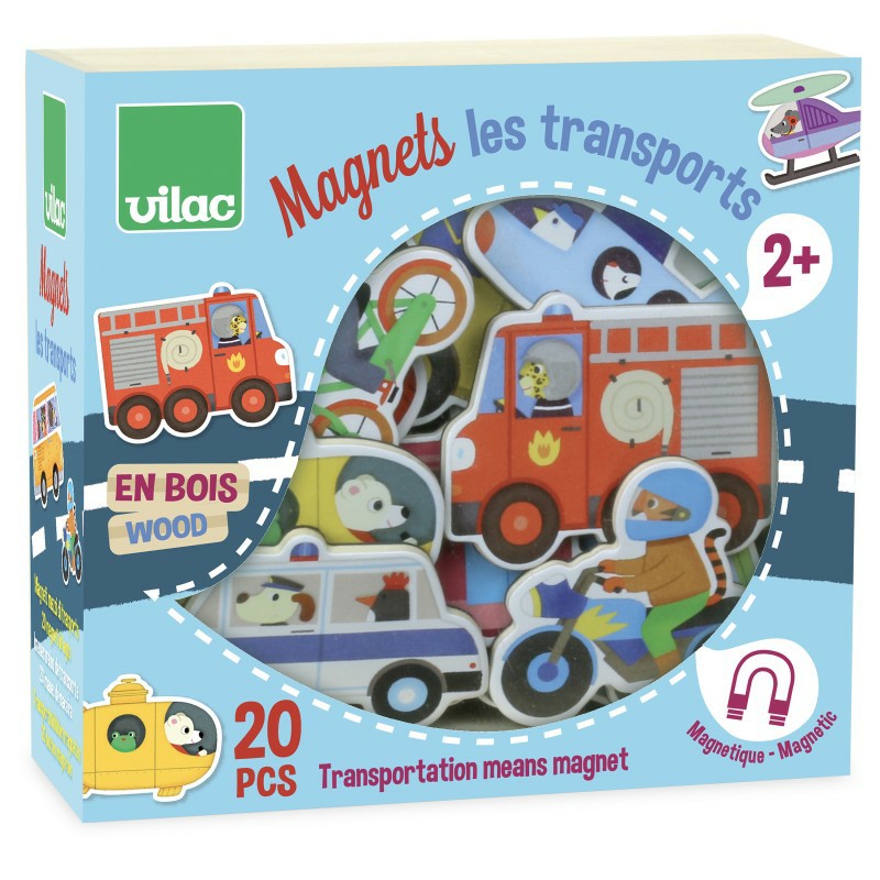 Wooden Toys | 19 Transport Magnets Toy Categories Wooden Toys